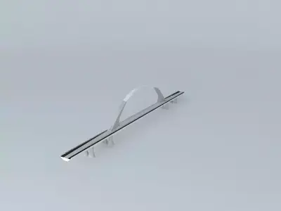 Puente Lusitania. Merida Free 3D model
