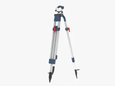 Auto Level Low-poly 3D model