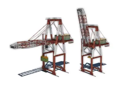 Port Container Crane pack