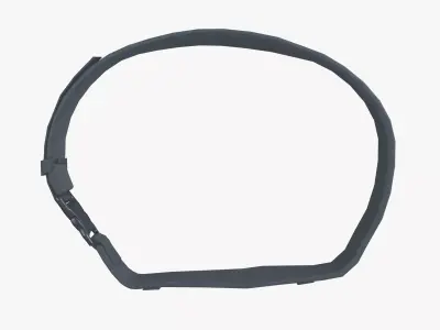 Waist Remote Belt Low-poly 3D model