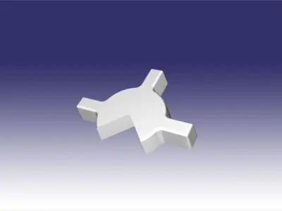 PMN-2 sectional model of an anti-personnel mine 3D print model