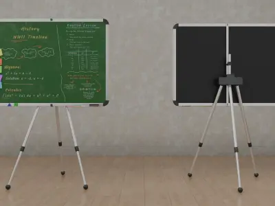  Classroom Greenboards Duo - Customizable Writing Boards 