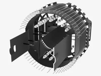 Spaceship Free 3D model buy