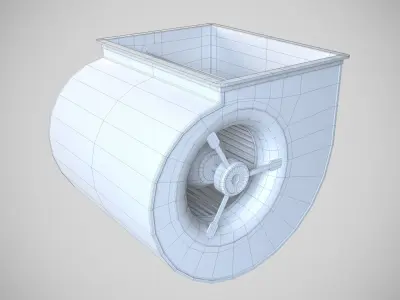 Centrifugal Blower Fan 3D model