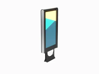 Billboard small 3D model