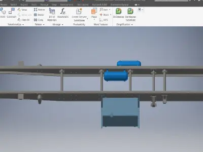 Truck chassis design  3D model