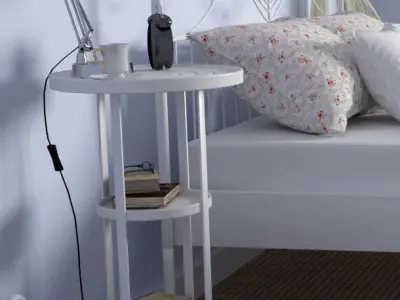 Old Books LOW POLY Low-poly 3D model