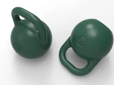 Kettlebell kettlebells 3D model