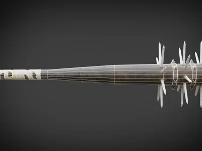 Post Apocalyptic tools Low-poly 3D model