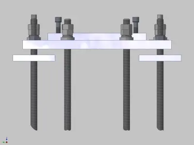 26383-ROBOT BASE RS020N-100 3D model