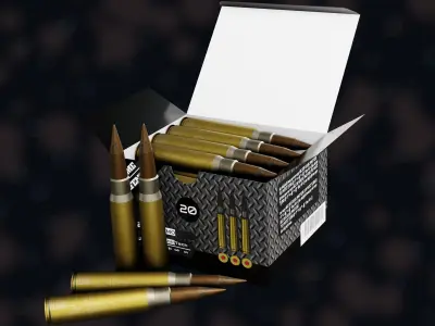 Weapon NZ KR-7 92M Low-poly 3D model
