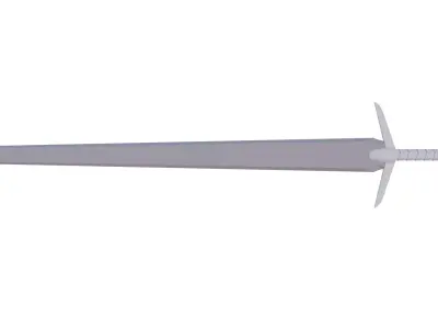 Base Long Sword 3D model