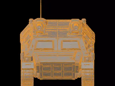 Land Raider Tank Miniature 3D Print Model 3D print model
