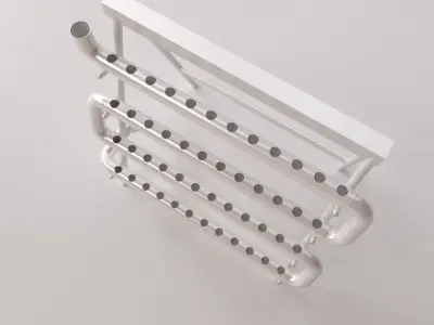 Hydroponic Stand 3D model