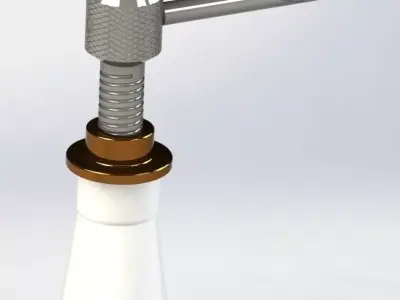 Screw Jack Free 3D model purchase