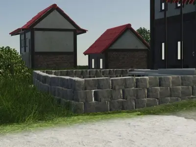 Mountain Village 3D model order