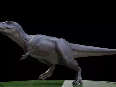 3D Tyrano t - rex dinosaur Low-poly 3D model