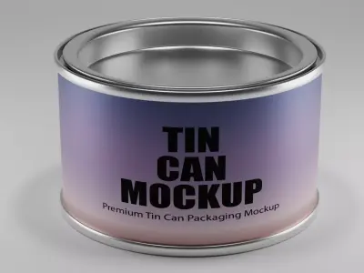 Tin can 3D model purchase