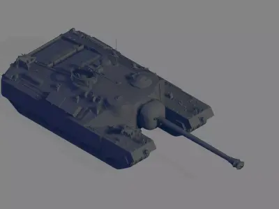 T95 Tank 3D model