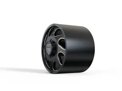 FRONT SPECIALITY FORGED D007 WHEEL 3D MODEL 3D model