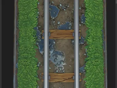 Stylised Railway textures Texture