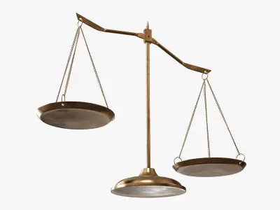 Scale balance  3D model