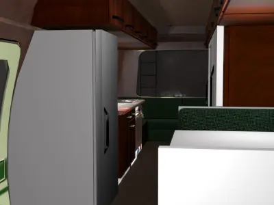 Homebus camper van 3D model