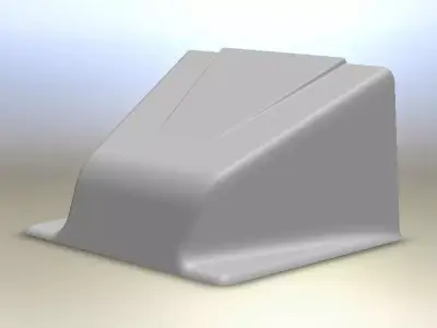Spoiler for Truck 3D model