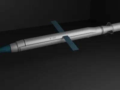 Missile cruise missile 3D print model