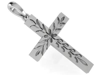CROSS PENDANT CR216 3D print model