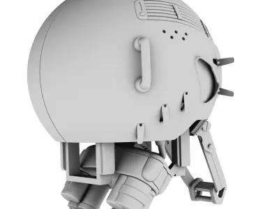 Hub Robot 3D model