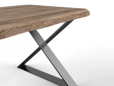 Dining table 3D model purchase
