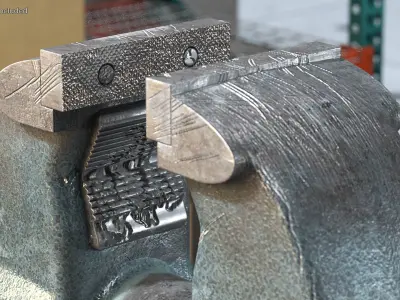 Wilton Pipe Bench Vise Dusty 3D model