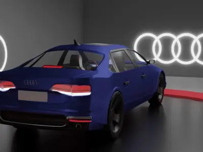 Car OD Free 3D model