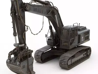 Gothic Horror Machinery 3D Models Collection 3D Model Pack