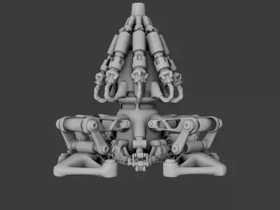 Scifi Portable Generator Free 3D model