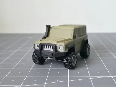 Mini RC Crawler  3D print model