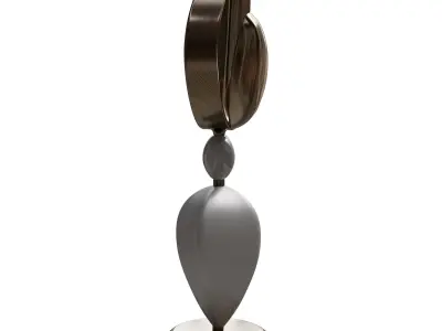 Kifu Paris lighting cosmo bird table lamp 3D model