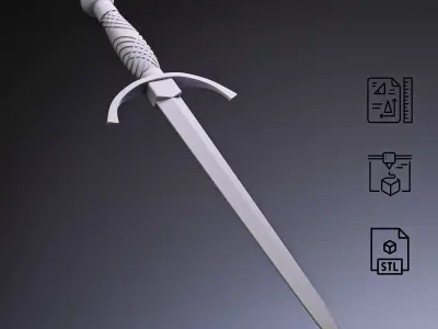 Naval Dirk Dagger RoZ 3D print model