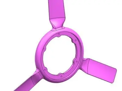 Fan Blade 3D model by yashar20