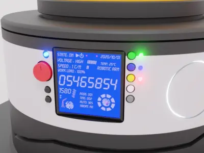 Robotic Arm 3D model get