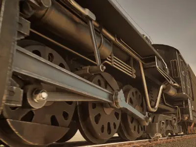 Train Asset Pack 3D model