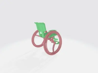 Carl WheelChair - Detroit becomes human Free 3D model