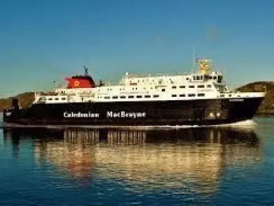 MV Clansman Calmac RO-PAX Ferry 3D print model