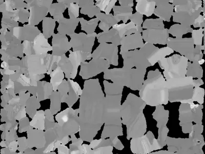 Futuristic Pistol Green 3D model