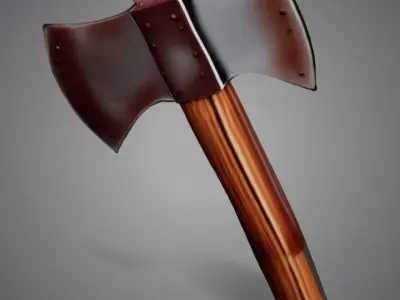 Vintage Axe 3D model
