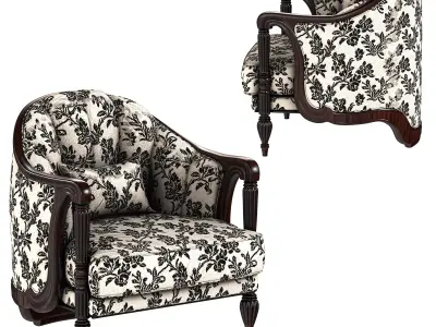 Ravencrest Classic Armchair 3D model