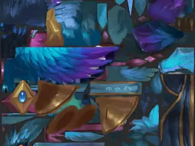 bird fantasy Free low-poly 3D model