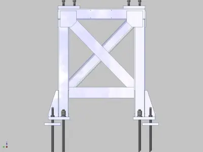 26380-ROBOT BASE BX300L-1100 3D model