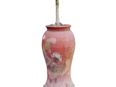 Pottery Decor - Photogrammetry 3D model